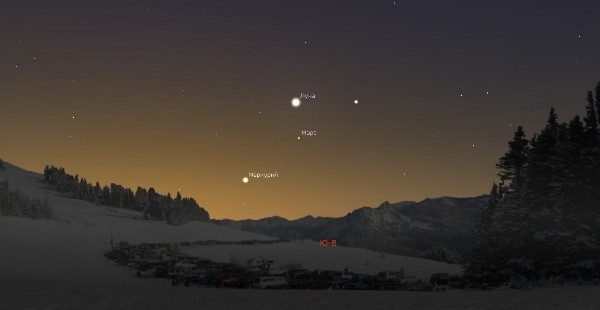 (фото) Уникальное астрономическое явление можно увидеть рано утром в воскресенье в Самарской области