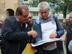 Детская площадка, сквер и хоккейный корт: В Тольятти благоустраивают Комсомольский район