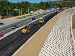 Стартовал новый этап строительства моста через реку Сок