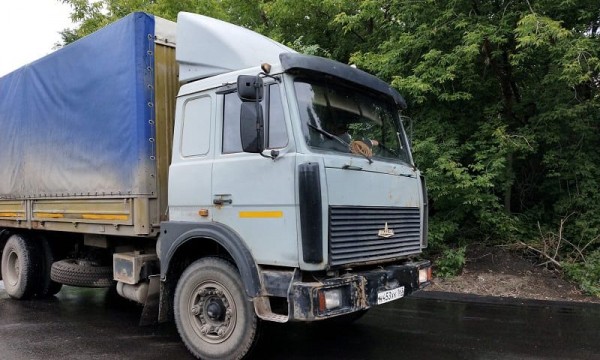 Движение большегрузных автомобилей ограничено