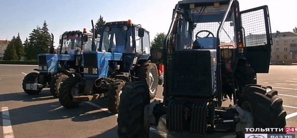 Новые тракторы и патрульные машины получило Тольяттинское лесничество Новые тракторы и патрульные машины получило Тольяттинское лесничество