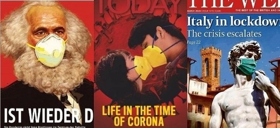 (мнение) Тольяттинец собирает уникальную коллекцию журнальных обложек про коронавирус