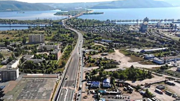 В Тольятти завершено бетонирование в правой части путепровода на трассе М-5 Урал