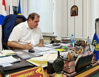 (фото) Сергей Анташев провел прием граждан посредством видеоконференции (фото) Сергей Анташев провел прием граждан посредством видеоконференции