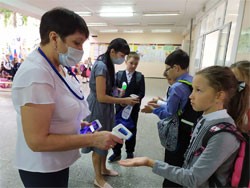 В школах Самарской области ведут ежедневный контроль за здоровьем учеников