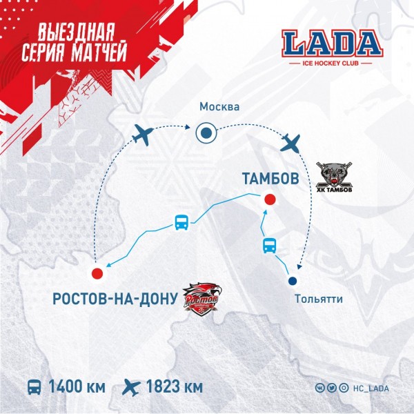 &laquo;Лада&raquo; отправилась на первый выезд сезона