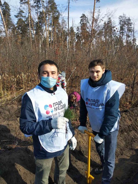 Сотрудники телеканала ТОЛЬЯТТИ 24 принимают участие в акции "Лес памяти"