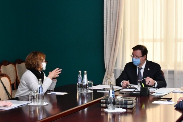 Дмитрий Азаров и Зельфира Трегулова обсудили&nbsp;создание регионального филиала Третьяковской галереи