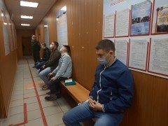 Призывники в безопасности