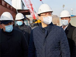 Реконструкцию мостового перехода через реку Сок завершат на год раньше срока Реконструкцию мостового перехода через реку Сок завершат на год раньше срока