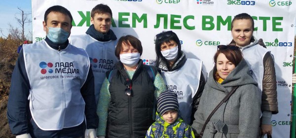 Сотрудники телеканала ТОЛЬЯТТИ 24 принимают участие в акции "Лес памяти"