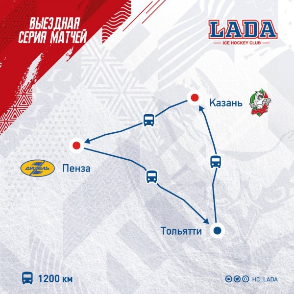 «Лада» отправилась в Казань «Лада» отправилась в Казань