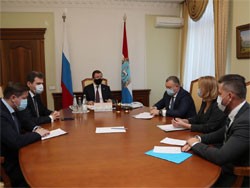 Губернатор и специалисты ФМБА обсудили модернизацию оказания помощи больным COVID-19