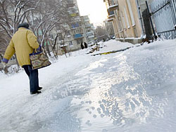 Как избежать переломов в гололед Как избежать переломов в гололед