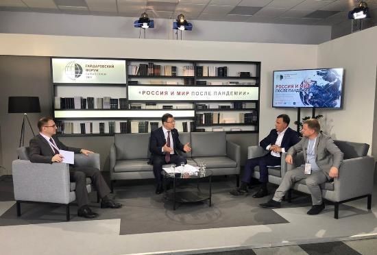 Дмитрий Азаров на Гайдаровском форуме представил передовой опыт создания &laquo;Инженерии будущего&raquo;