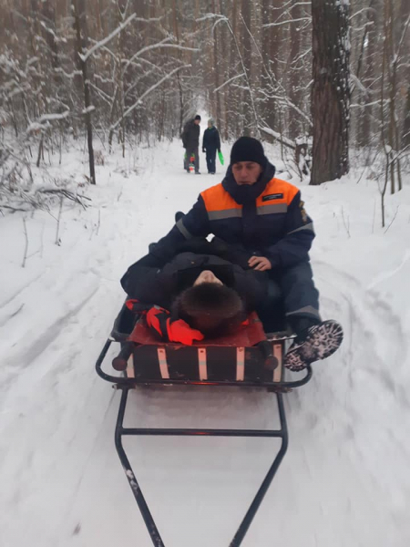 В Тольятти 3 января  сразу два происшествия в лесных массивах пришлось отрабатывать сотрудникам Центра гражданской защиты