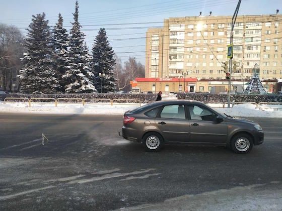 В Тольятти на переходе "Гранта" сбила девочку