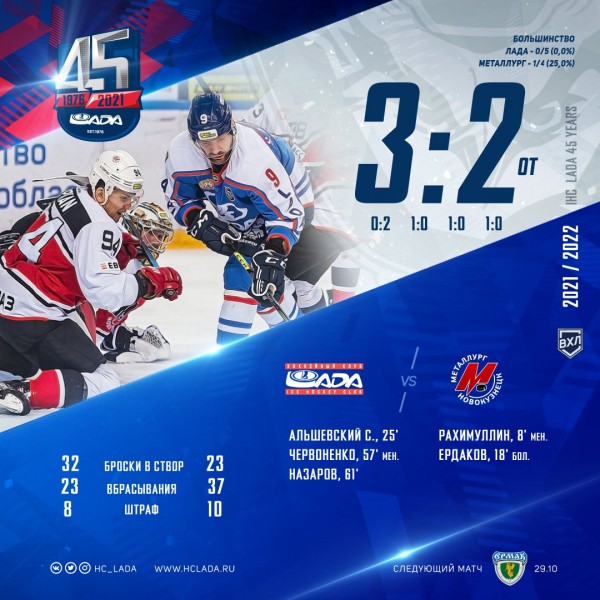 Хоккейный клуб Лада
Тольятти
Хоккейный клуб Лада
Тольятти