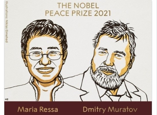 Главред «Новой» Дмитрий Муратов стал лауреатом Нобелевской премии мира! Главред «Новой» Дмитрий Муратов стал лауреатом Нобелевской премии мира!