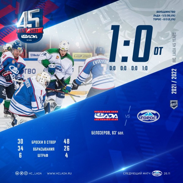 
Хоккейный клуб Лада
Тольятти
