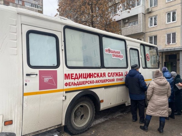 Мобильный пункт вакцинации от COVID-19 приедет в Автозаводский район