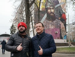 В регионе завершается создание уникальных муралов, посвященных Дню народного единства