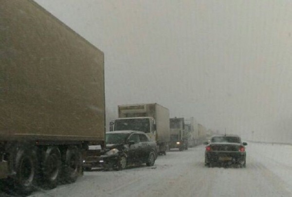 В Самарской области до утра ограничили движение на участке трассы М-5