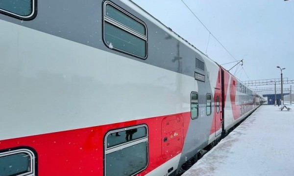 По маршруту Тольятти-Москва будет курсировать двухэтажный поезд