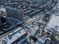 Путепровод новой развязки в Самаре построен на 15% Путепровод новой развязки в Самаре построен на 15%